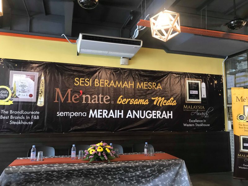 Sesi beramah mesra restoran me'nate bersama media