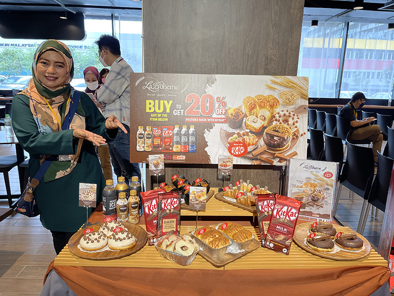 Kolaborasi AEON La Boheme Bersama Nestle KITKAT Perkenal 5 Produk Baru